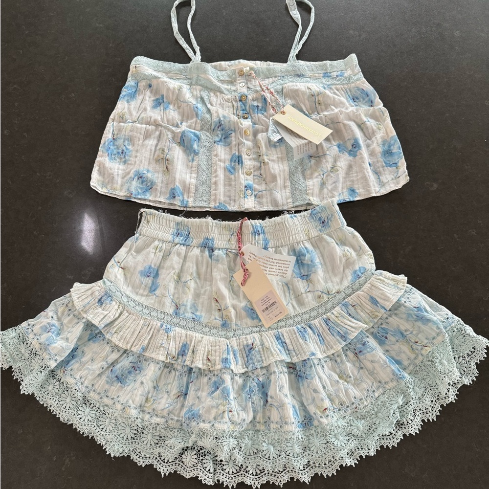 LOVE SHACK FANCY SET BRAND NEW *but tags removed
